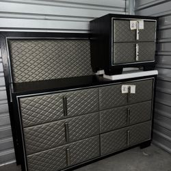 New Headboard Dresser And Night Stand 