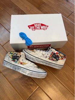 Brand new 9.5 Supreme®/Mike Kelley/Vans® Half Cab white