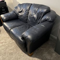 Navy Blue Couch