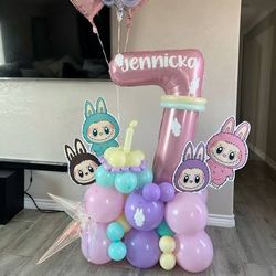 Balloons Bouquet Decoration Birthday 