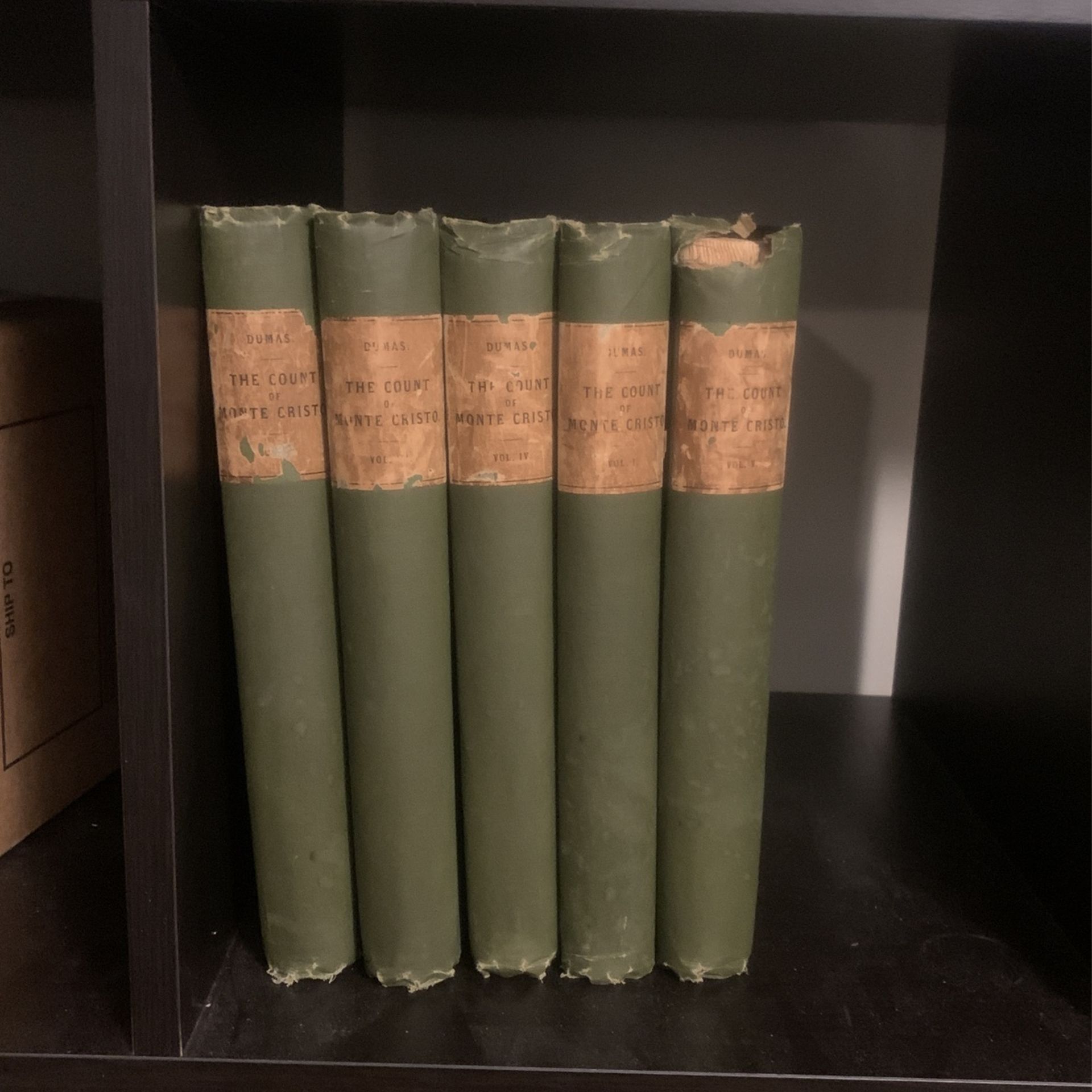 The Count Of Mon’te-Cristo / London and New-York 1888 By Alexandre Dumas