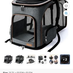 Backpack Expandable Pet Carrier Backpack