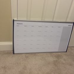 New Markerboard Calendar 
