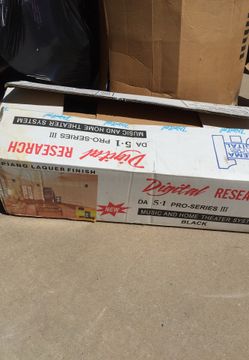 New 5.1 pro series home theatre system