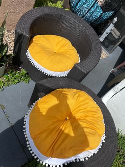 Patio chair couch