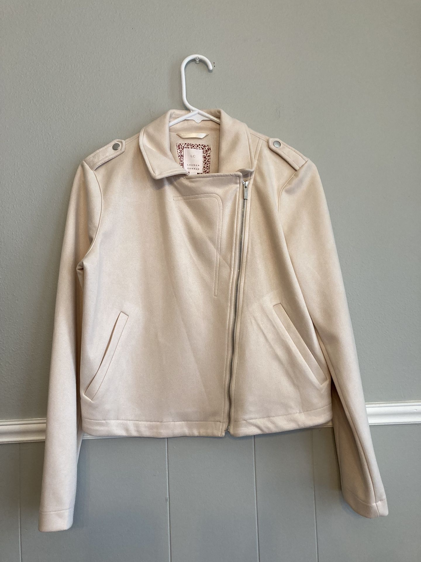 Womens Lauren Conrad Side Zip Moto Jacket 