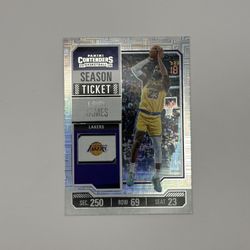 2023-24 Panini Contenders #46 LeBron James