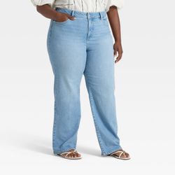 Women's High-Rise Straight Leg Jean