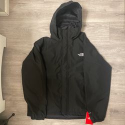 The north face black windbreaker 