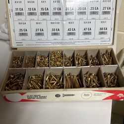 Brass Flat Head Phillips Sheet Metal Screws