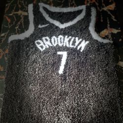Kevin Durant Nets Jersey Rug 