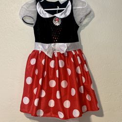 Minnie Mouse Girls Costume