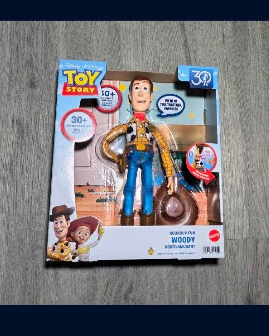 Disney Pixar Toy Story Roundup Fun Woody Action Figure