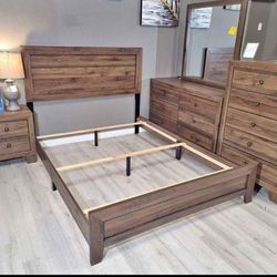 King Size Bedroom Set New In Box 🚚 Order Today!!!