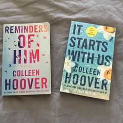 Colleen Hoover (Reminders Of Him /It Starts With US)