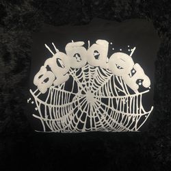 og sp5der hoodie black