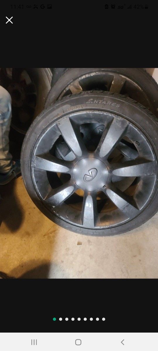 18inch Inifini Fx 35 Wheels