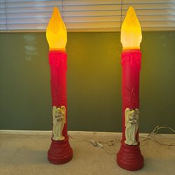 Vintage Christmas Candles