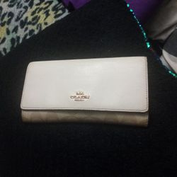 Coach Slim Trifold Wallet