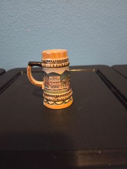 Leavenworth Washington Mini Stein Shot Glass – Bavarian Village Souvenir Ceramic Collectible