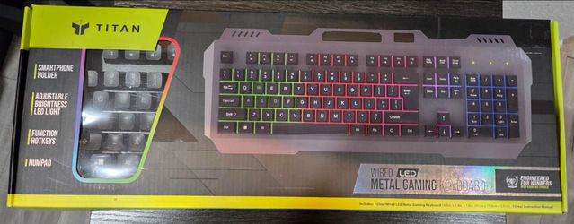 Titan Metal Gaming Keyboard
