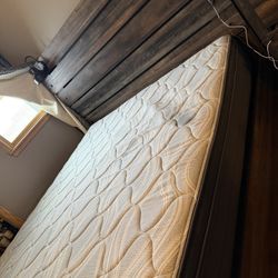 King Bed Frame And Mattress 
