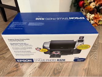 Epson Stylus Photo R320 – Brand New Sealed Photo CD/DVD Printer - EBay Price $300+