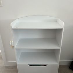 Bookshelf With Storage 