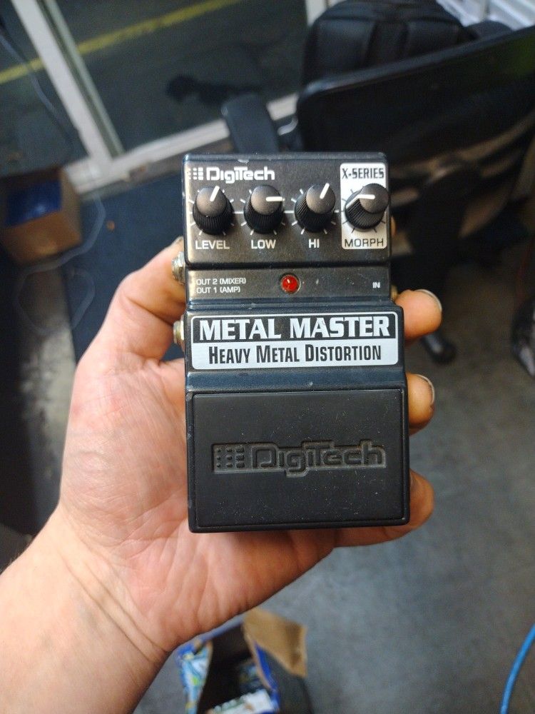 Digitech X-Series XMM Heavy Metal Distortion pedal