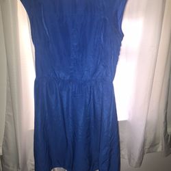 Blue Short Dress