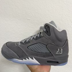Jordan 5 Wolf Grey  5.5Y GS 