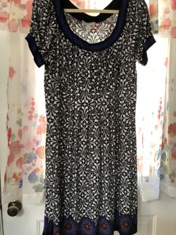Dress Barn – super cute versatile dress with striking border