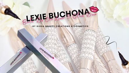 Lexie Buchona Bala de Oro 2 on 1 Eyeliner & Lash Glue Pen
