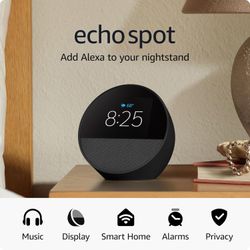 Amazon Echo Spot - Newest Model (15% Off)