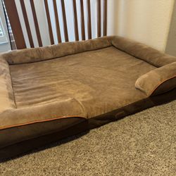 XXL Orthopedic Dog Bed - Brown