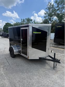 5x8 Enclosed trailer 3.5k GVWR