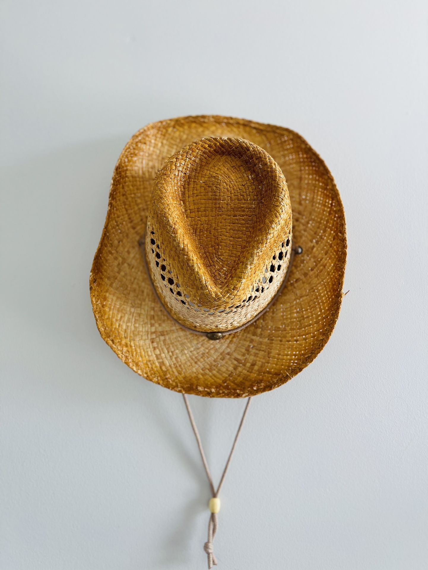 Straw Western Pinch Cowboy Hat