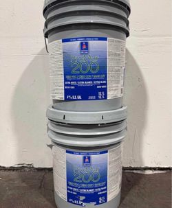 10 gallons Eghell .Paint Interior. Alabaster 7008 color