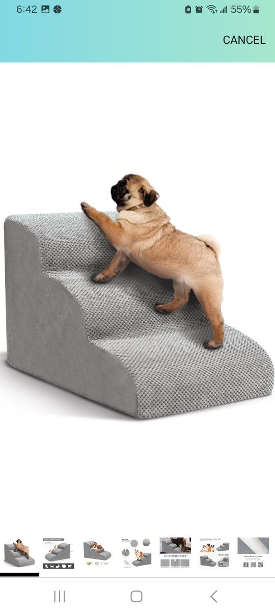3 Step Dog Stairs $20
