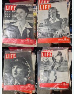 Vintage life magazines $9 each