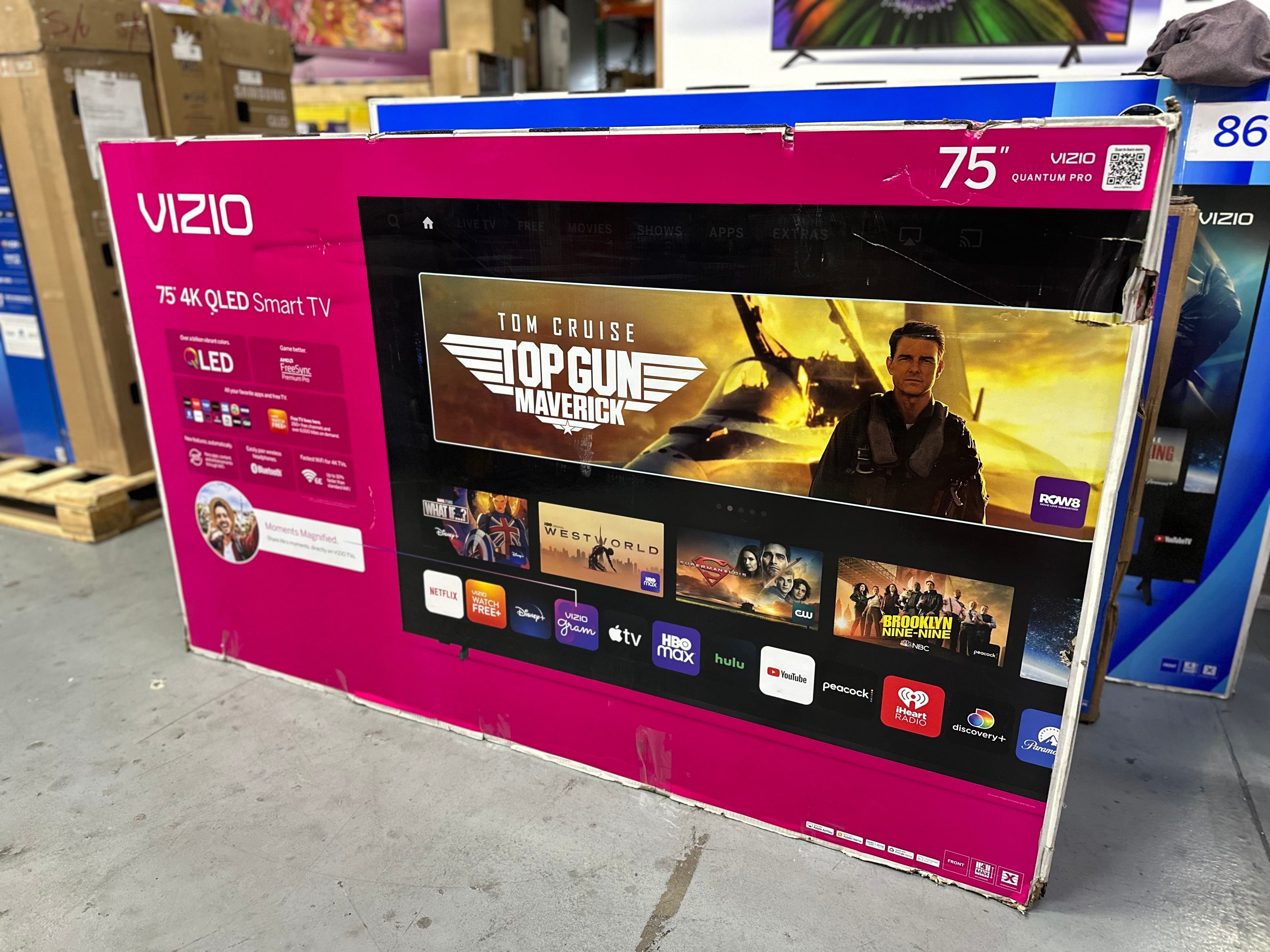 HUGE TV SHIPMENT IN!!! 75" Vizio 4K QLED HDR Smart VQP75C-84