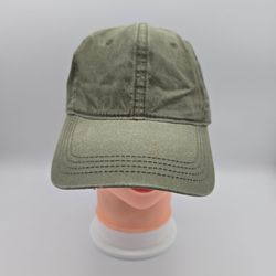 Platinum Series By Outdoor Cap Olive Green Washed Cotton Adj. StrapbackHat