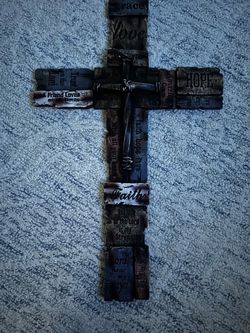 Decorative Wooden Cross Wall Decor