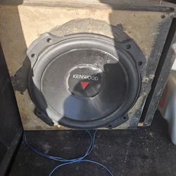 12 In Kenwood With Box 12 In Rockville 12-in Shallow Two Amplifiers Today Only 