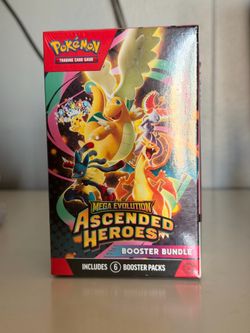 Pokemon Ascended Heroes Booster Bundle