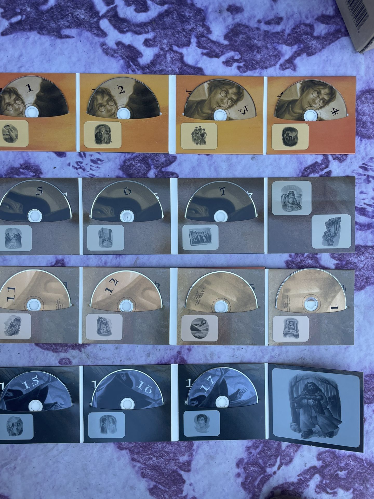 Audio CDs for Harry Potter
