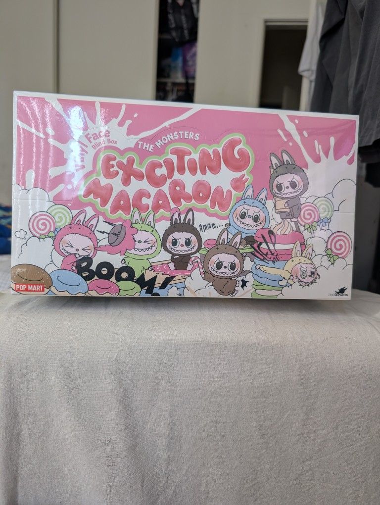 AUTHENTIC The Monsters Exciting Macaron Labubus ( Entire Set)
