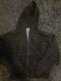 aeropostale cheetah print hoodie