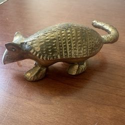 Vintage Armadillo Figurine Paperweight 