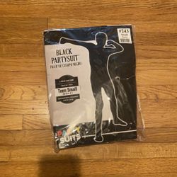 Kids Black Partysuit costume